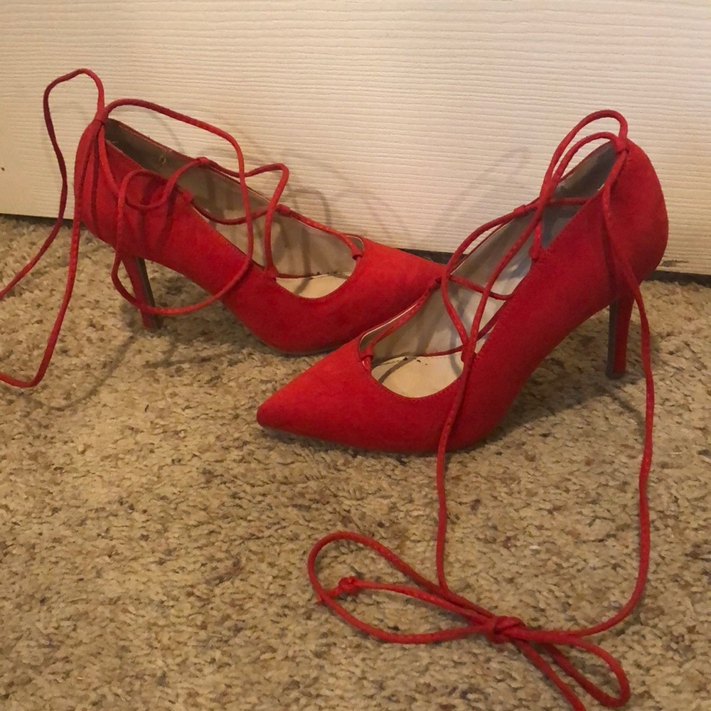 Red hot heels